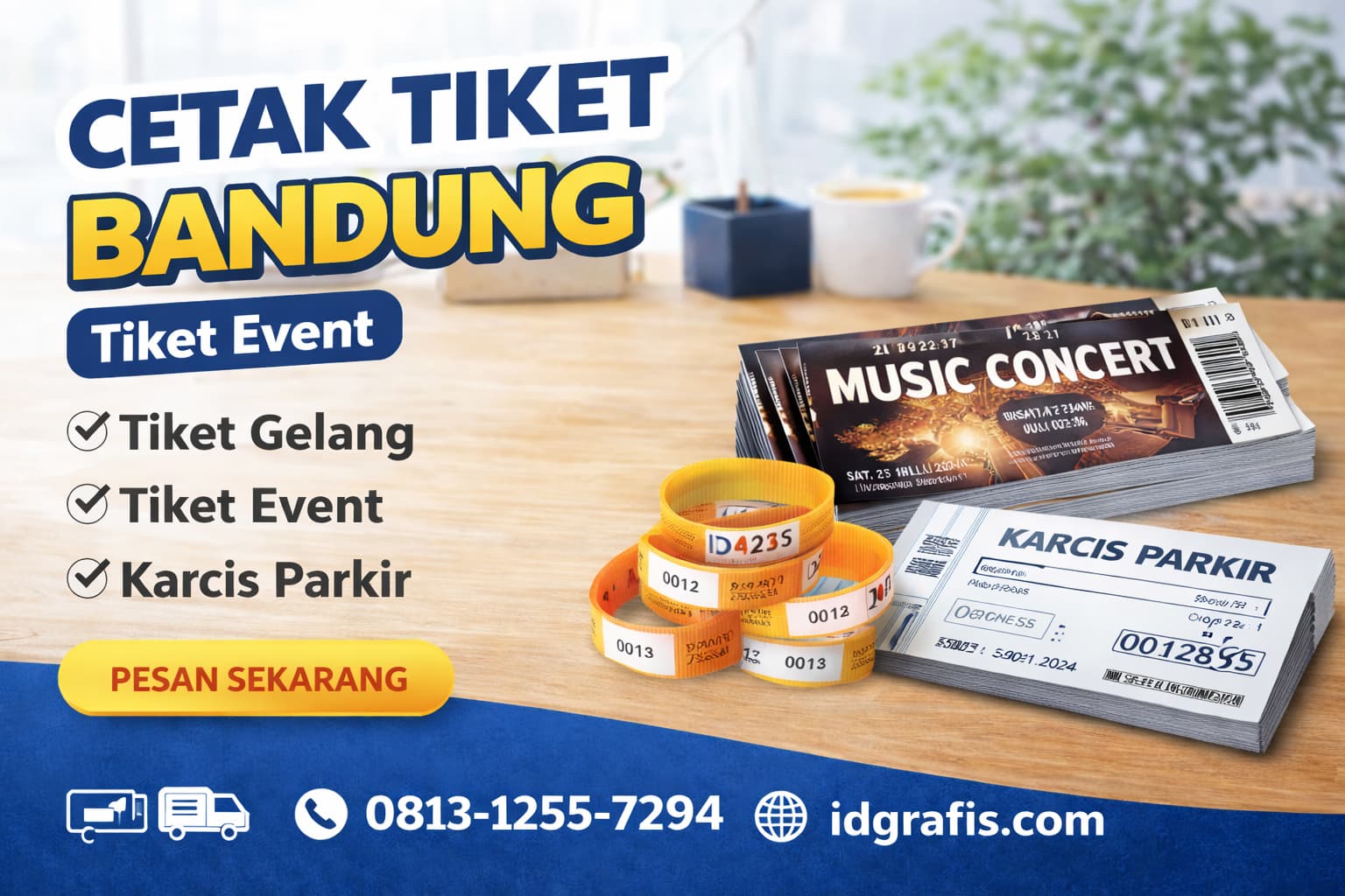 cetak tiket di bandung